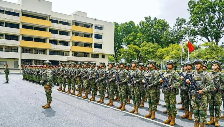 與俄空中巡航後換新加坡！中星「合作-2025」陸軍聯訓啟動