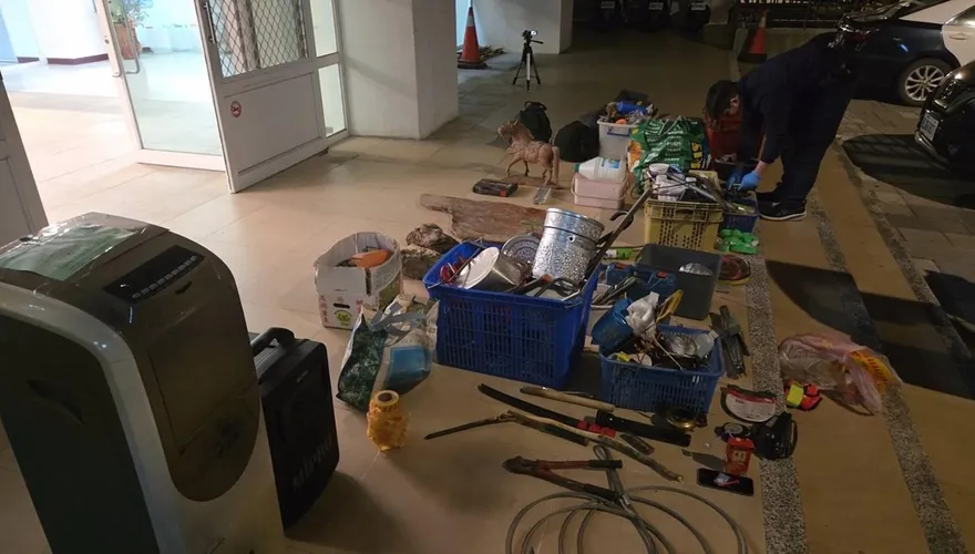 影/高雄無業男專偷公家單位　警逮人意外查獲安非他命