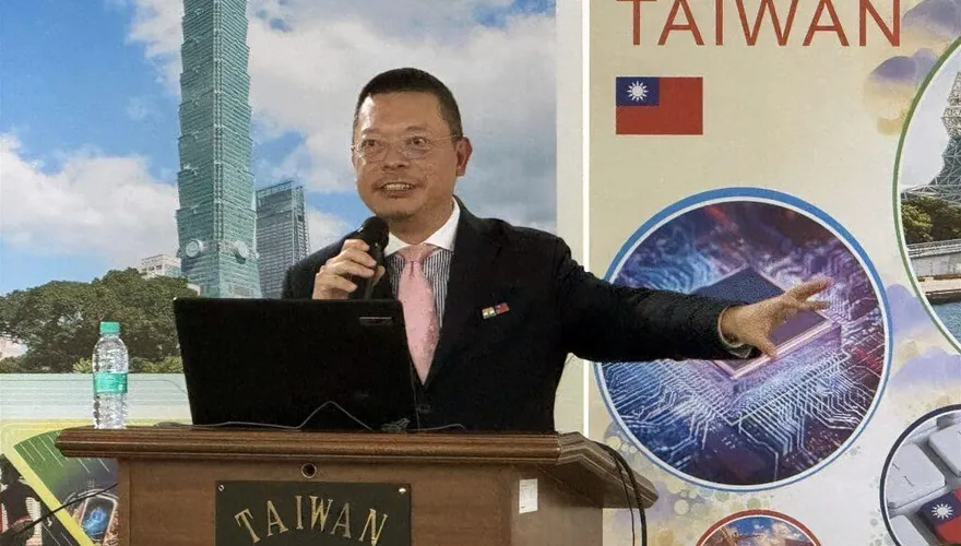 震驚！駐印度副代表謝柏輝接待賓客突猝逝　享年52歲