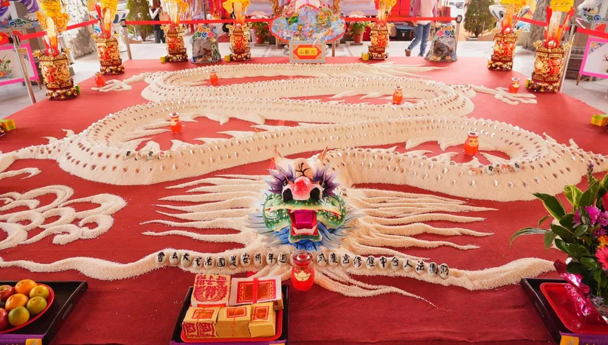 台中醒修宮建宮80週年！　米龍「開光點睛」祈福地方平安