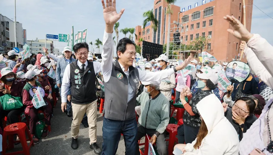 林俊憲麻豆後援會成立　7500人力挺展現團結氣勢