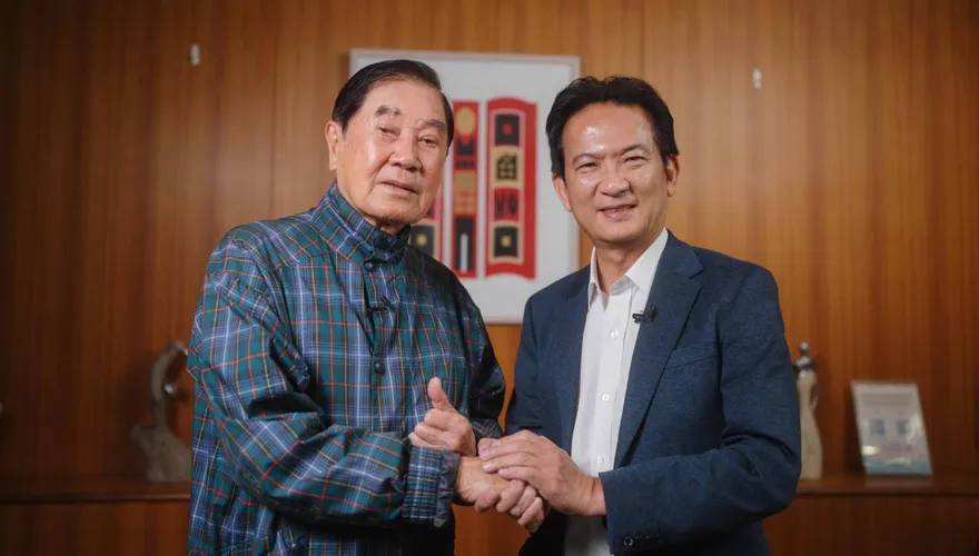 影/老縣長推薦新市長！陳唐山：支持林俊憲接棒