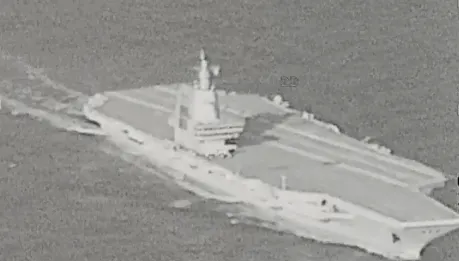 國軍公開大陸福建號航艦通過台灣海峽　張競：劃錯重點