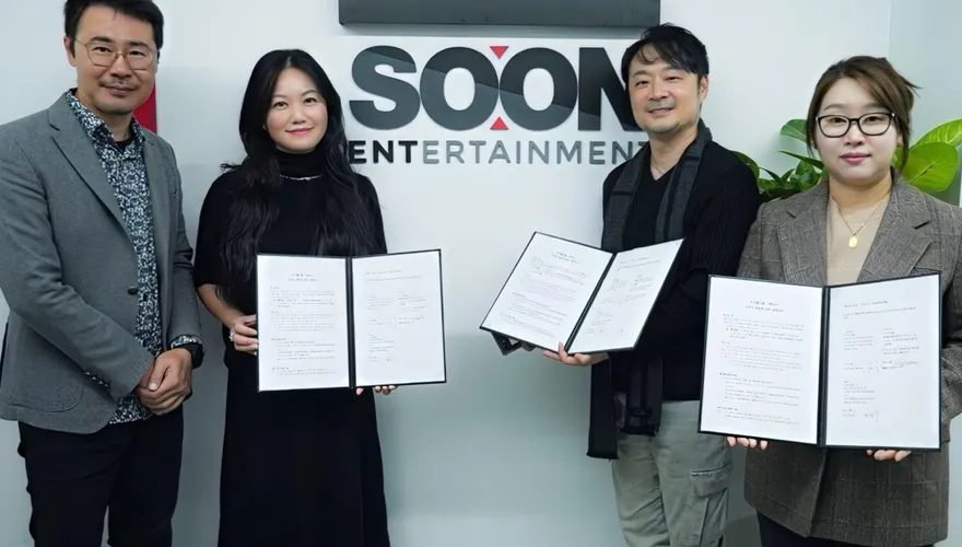 台灣POPLINE攜手韓國SOON ENT、HUEXIM　打造亞洲文化行銷大平台
