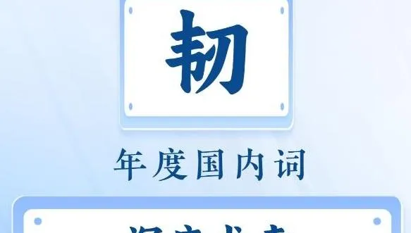 陸揭2025年度字「韌、稅」當選　反映政經國際情勢