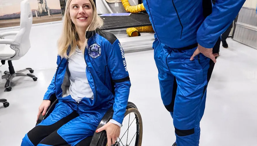 首位身障人士壯舉！德國女工程師完成短暫太空之旅