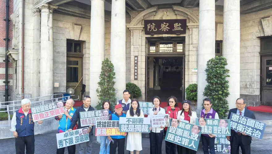 國民黨團赴監察院　要求彈劾卓榮泰