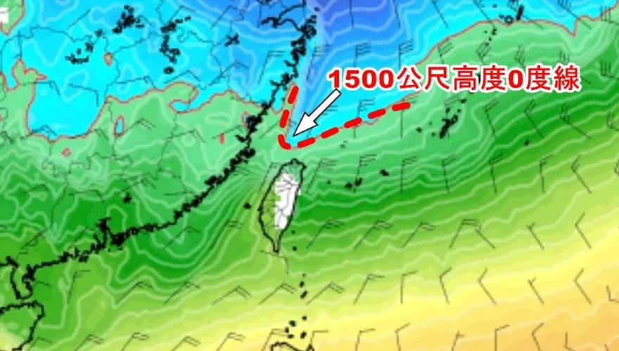 入冬最強冷空氣來襲！耶誕夜低溫探10度　高山準備追雪
