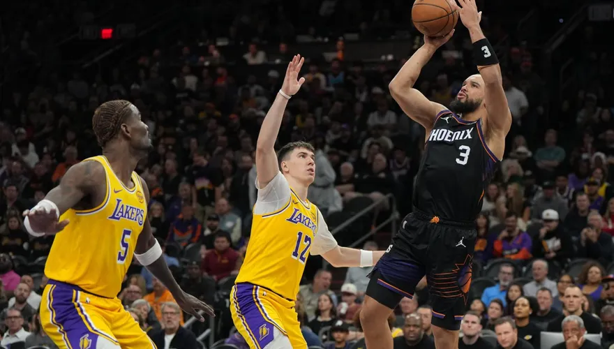 NBA/「惡漢」趁機偷和詹皇擊掌　高效拿25分助太陽退湖人
