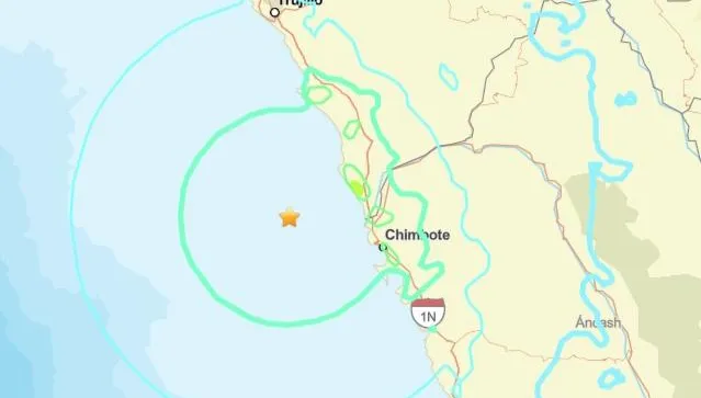 南美洲也不平靜！秘魯外海今規模6.2地震　距岸邊僅36km