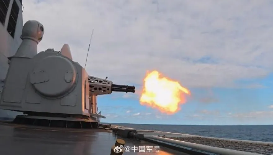 影/解放軍圍台軍演最新實彈射擊畫面、多張高清圖像曝光！