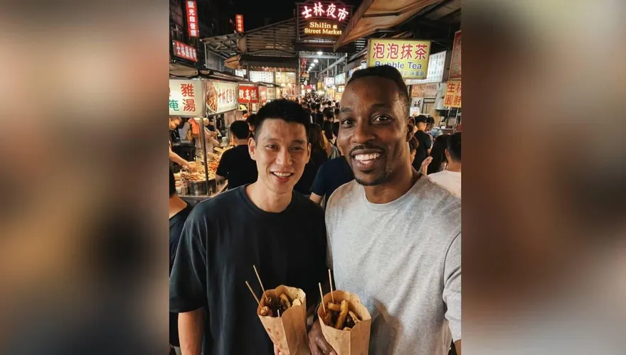 魔獸深夜狂發照！祝福林書豪退休　AI同框逛夜市