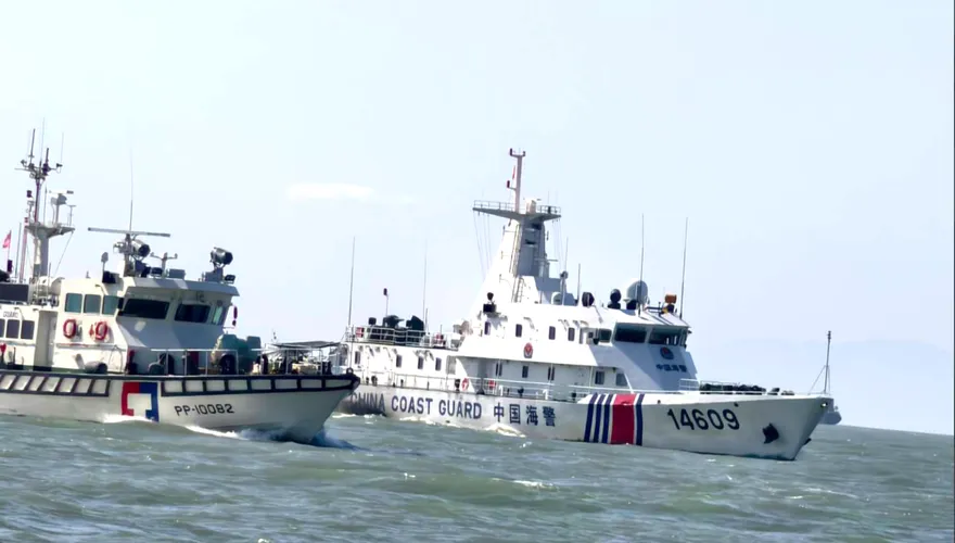 陸圍台軍演14海警船大動員　美智庫：凸顯「執法」扮要角