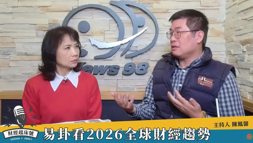 陳鳳馨訪談易卦大師看2026趨勢　李咸陽：台灣否卦意謂停止！