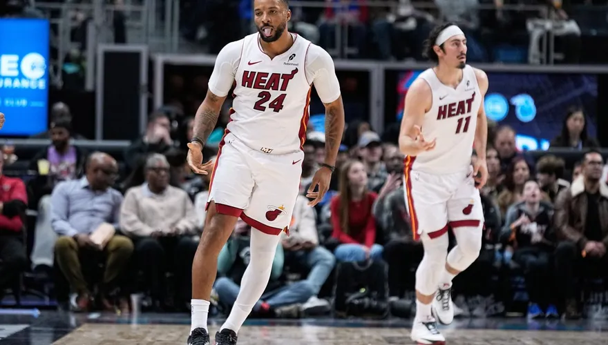 NBA/鮑爾飆全場最高36分　熱火險勝活塞笑納4連勝
