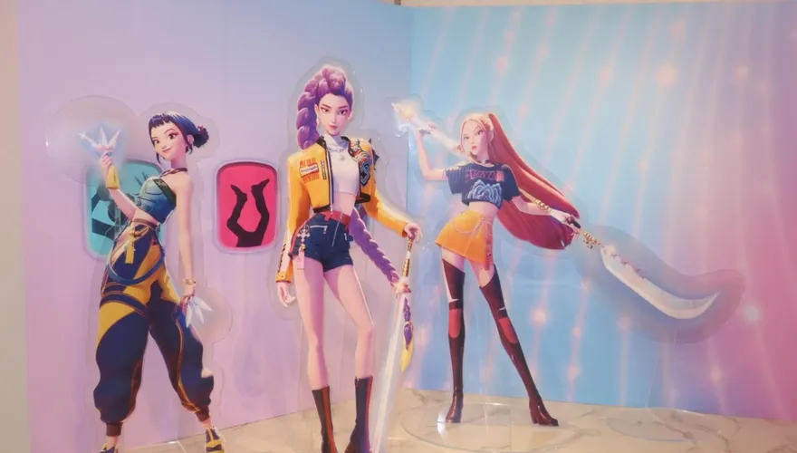 《KPop 獵魔女團》快閃店在台北！　首週末預約全秒殺