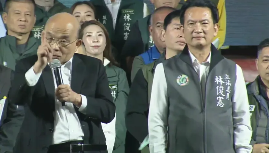 初選民調最後時刻　林俊憲搬出「總統牌」喊：團結台南