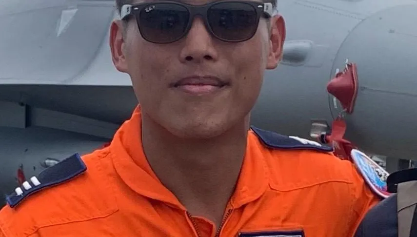F-16飛官辛柏毅仍失蹤　愛妻結婚週年吐思念：學會自己拍拍了