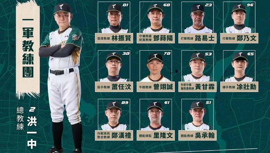 中職/台鋼雄鷹大風吹！林振賢轉任一軍首席教練　郭建霖接掌二軍