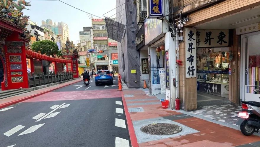 黃瓊慧促塗銷景福宮紅鋪面　桃園市府：強化減速優化