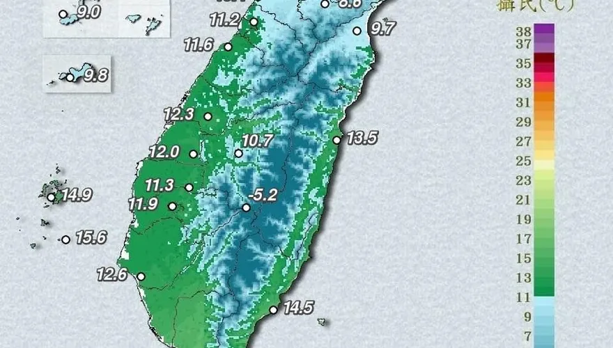 寒流達標！鄭明典示警「北台灣非常冷」：無法完全掌握