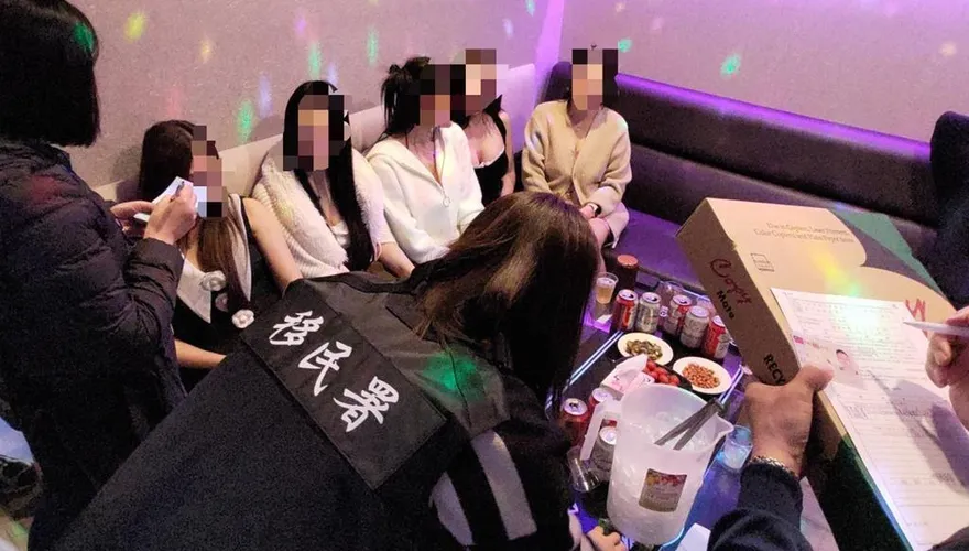 移民署破獲跨國色情窟！24名細肩帶女嘉義脫衣陪酒