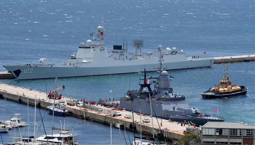 中俄等金磚國家南非海上聯合軍演　陸官媒未提伊朗參與