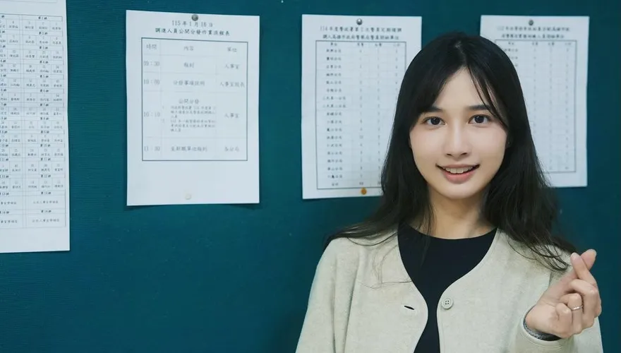 顏值點亮警界！高雄新進帥哥美女阿sir　網虧：犯罪率會上升