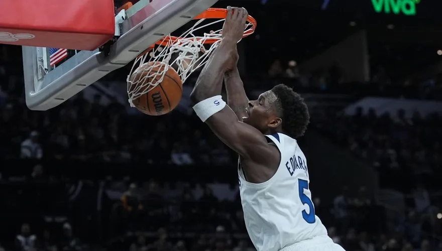NBA/愛德華茲轟55分破紀錄白搭！文班亞馬在家無人能擋