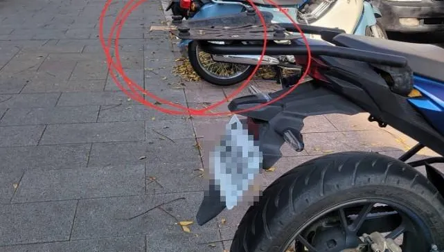 4歲童撞機車改裝架血流滿面　母怒：差點刺傷眼睛