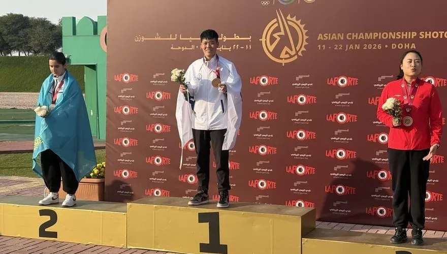 飛靶射擊亞錦賽　劉宛渝個人鍍金、團體摘銀