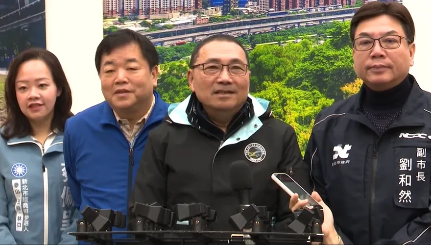 新北市長民調「非李四川不可」！侯友宜：按既有節奏找出最適當的人