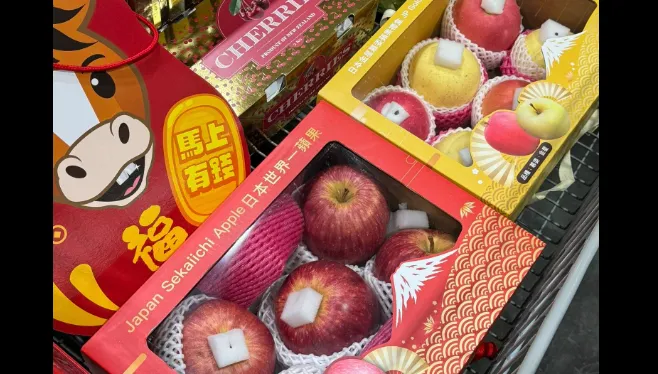過年送禮首選！好市多水果禮盒價親民　櫻桃、日本蘋果搶翻天