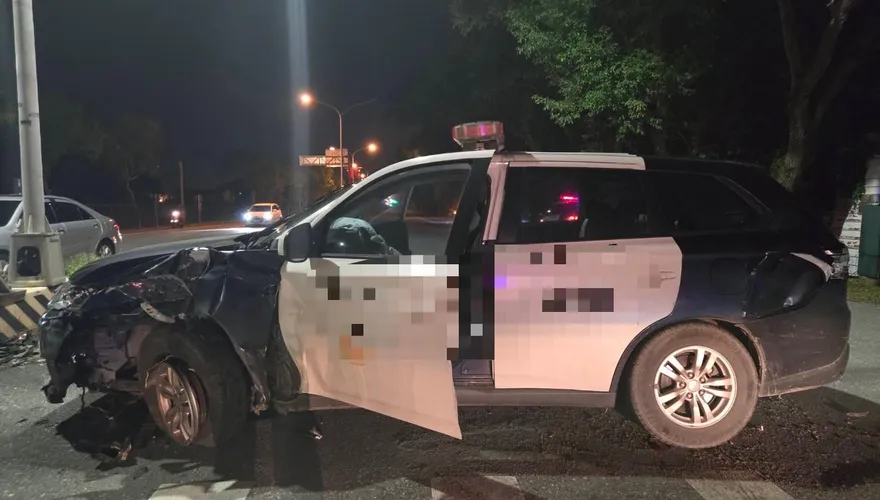 花蓮慘烈事故「肇事者竟是警察」！開警車自撞又相撞