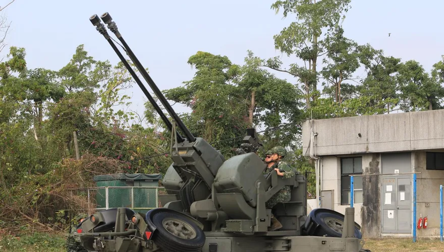 春節加強戰備　彈砲合一天兵系統續任空軍基地守護神