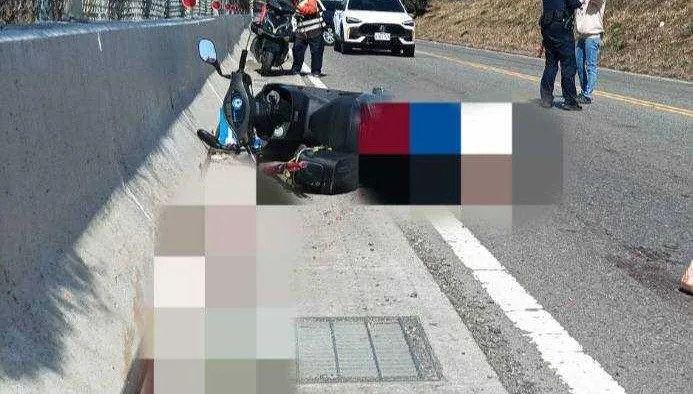 彰化騎士陳屍和美堤防路旁　疑遭輾壓爆頭亡