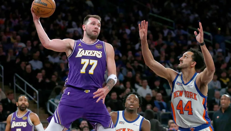NBA/東契奇30分準大三元做白工！湖人慘輸尼克　跌出西區前6