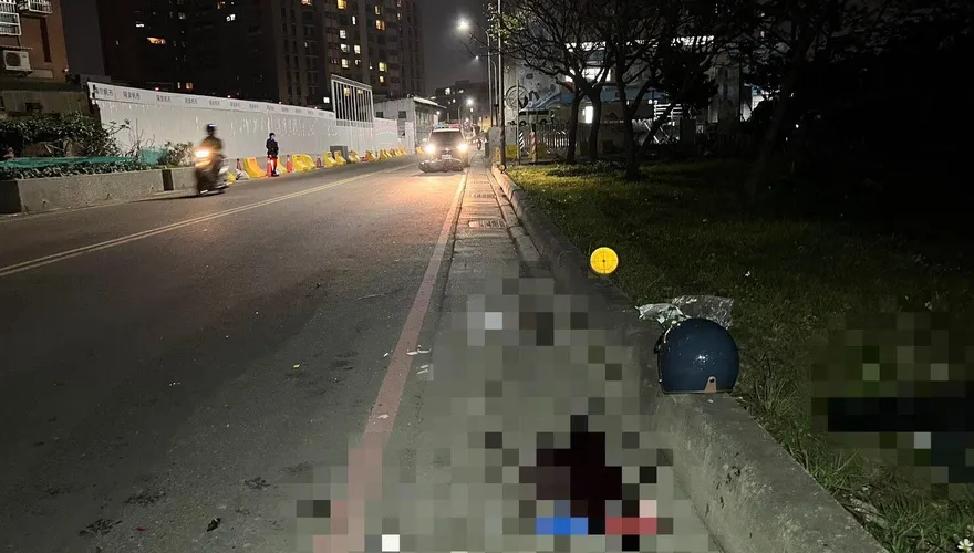 影/下個月就要生了！新莊自撞慘死女騎士「是孕婦」