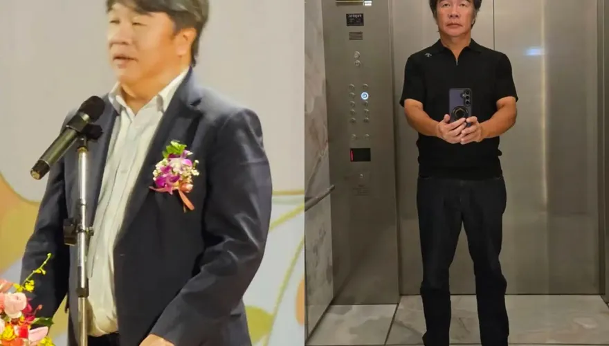 不靠減肥藥！王必勝「1年瘦16kg」三高全改善　網：認不出來了