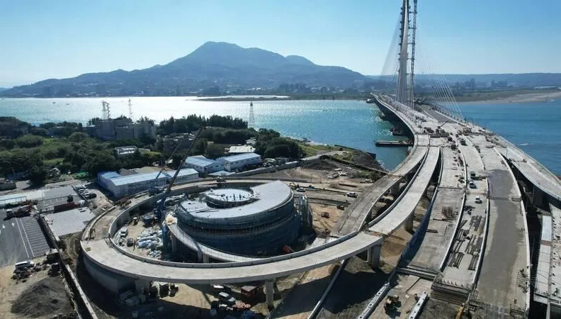 城市新景點！淡江大橋5月通車　3層樓「橋梁管理中心」曝光