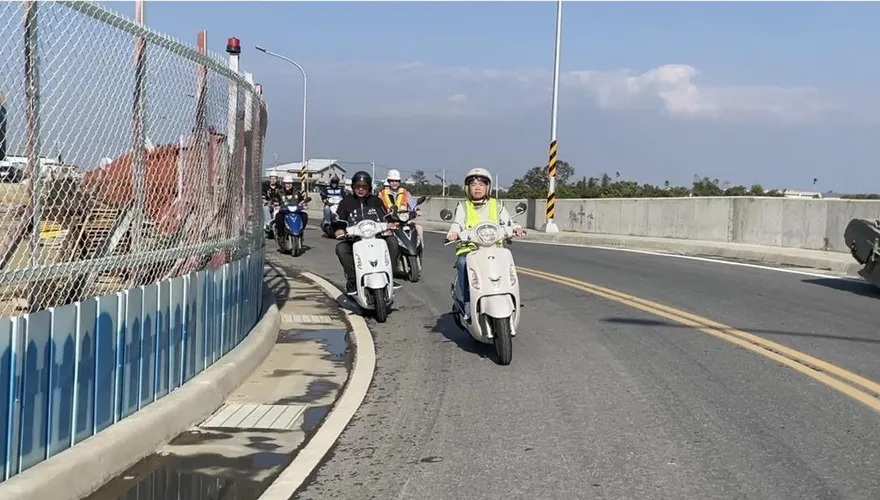嘉義水上車輛基地聯外道路今正式通車　疏解上下班車流