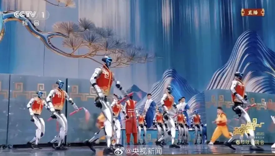 影/秀實力！大陸人形機器人組團上春晚　美國專家緊盯