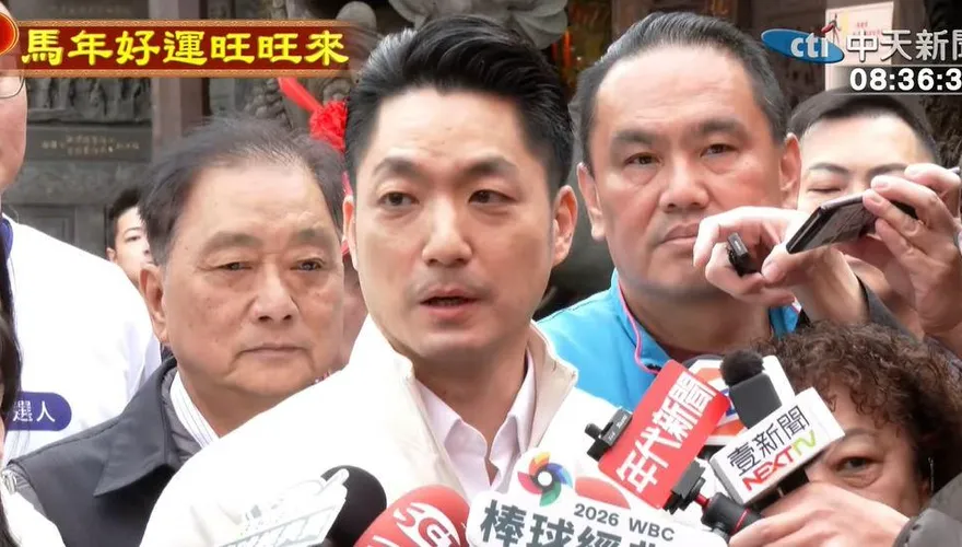 蔣萬安慈諴宮參拜祈福　關心陳光復傷勢：一起集氣