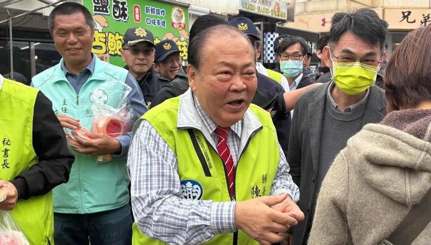 陳光復重摔昏迷未脫險　選戰對手葉竹林發聲：願縣長早日康復、平安無恙