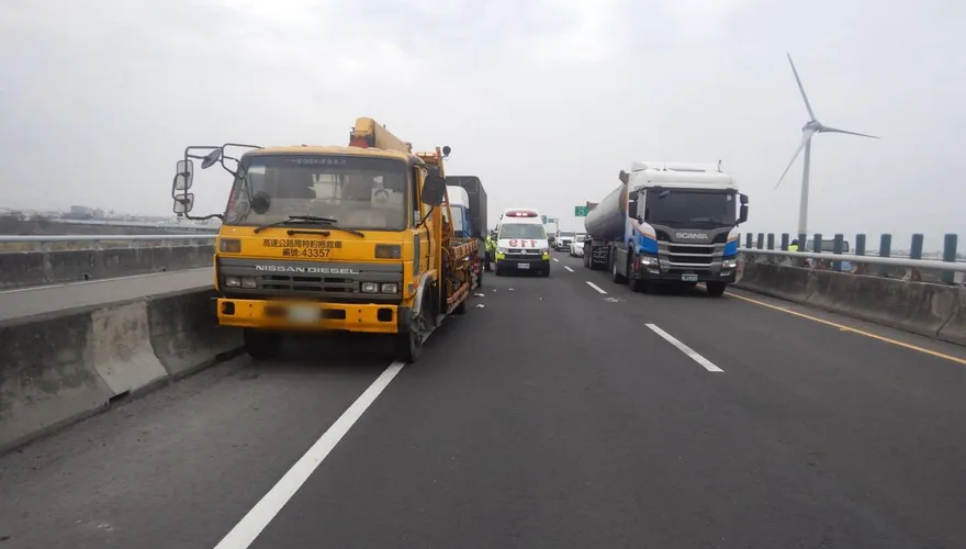 狠撞拖吊車司機釀「頭骨破裂」還肇逃！台中惡男稱：沒注意