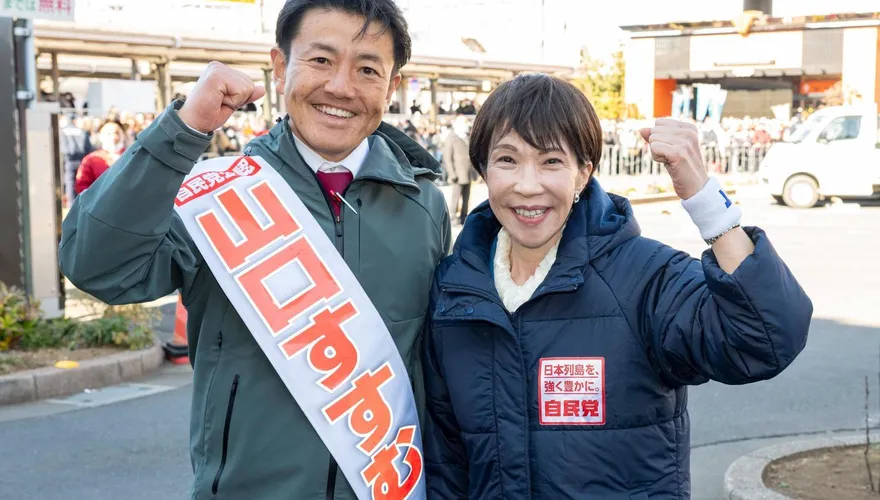 自曝妻是高市早苗粉！「台灣女婿」山口晉重返眾院將推台日交流