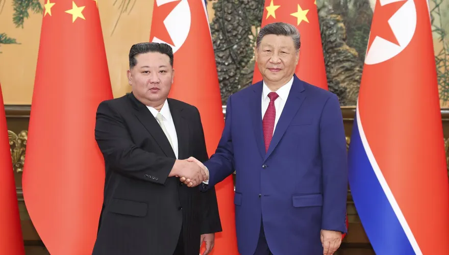 金正恩連任勞動黨總書記　習近平致賀電喊中朝是「友好鄰邦」