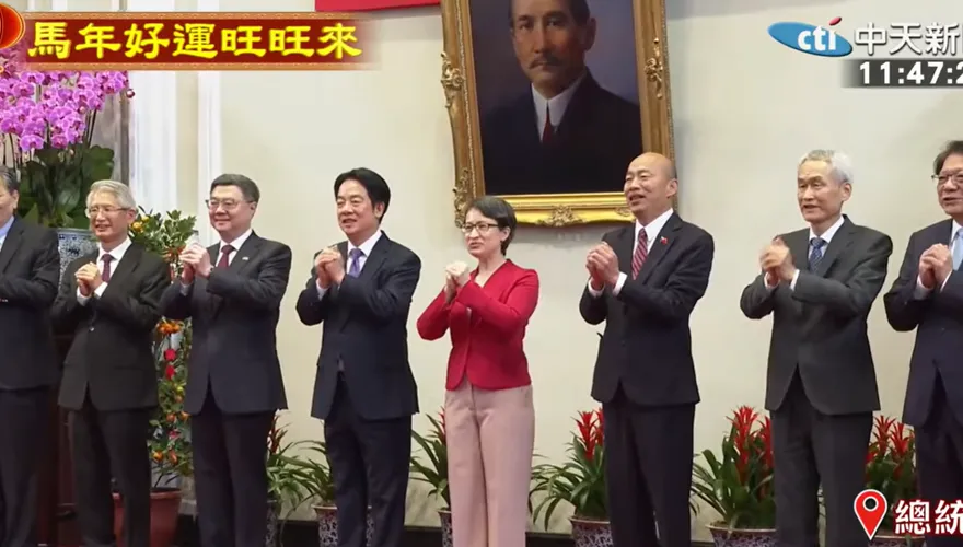 總統邀五院院長新春茶敘！李鴻鈞：我們都在船上不能沉