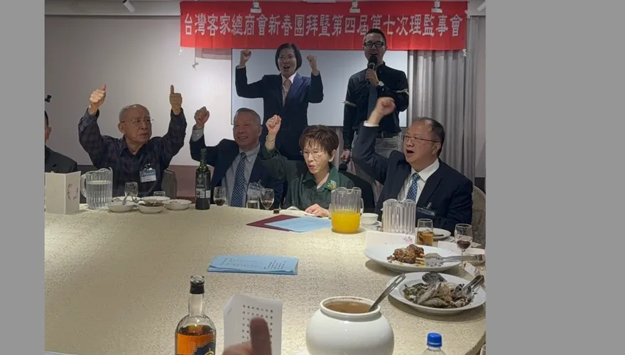 客家大團結　吳伯雄叮囑徐欣瑩：非贏不可