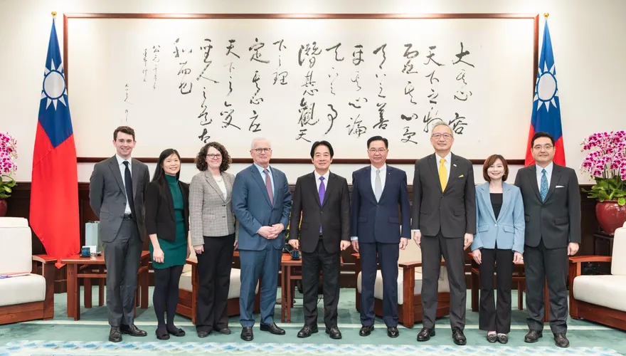接見美半導體產業訪問團　賴清德：台、美是全方位戰略夥伴